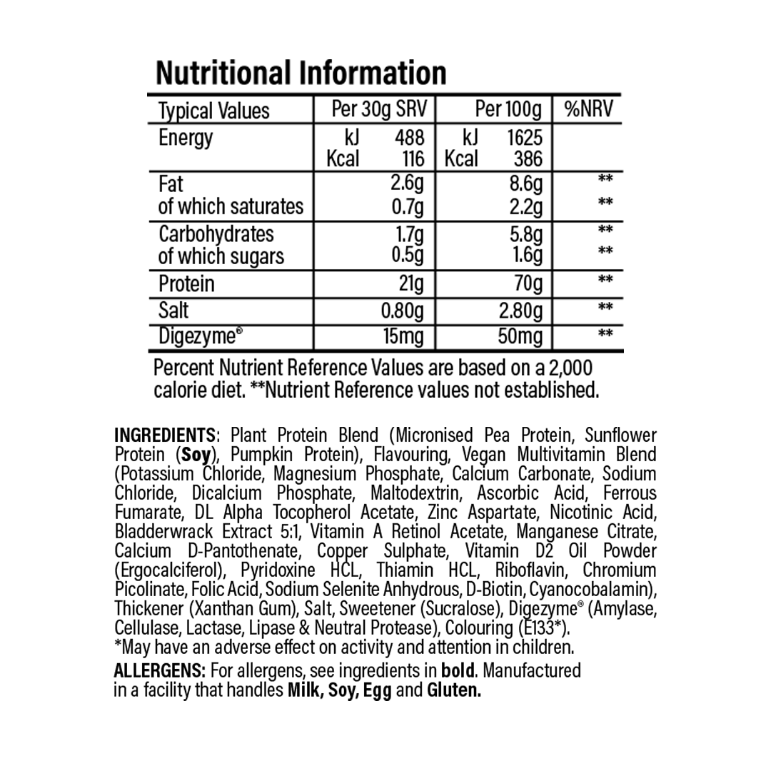 Vegan Protein Travel Sachets, 50g servings