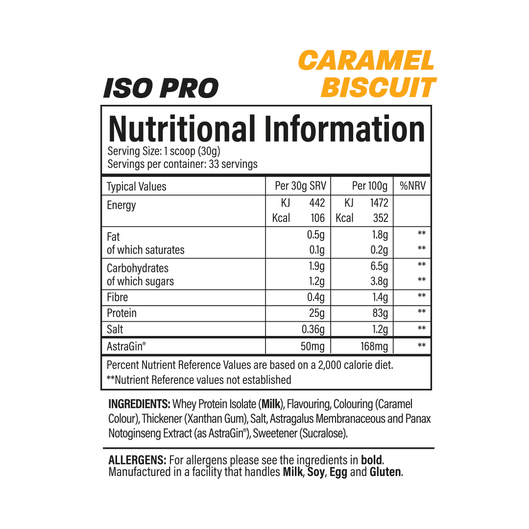 IsoPro 1 kg 33 servings