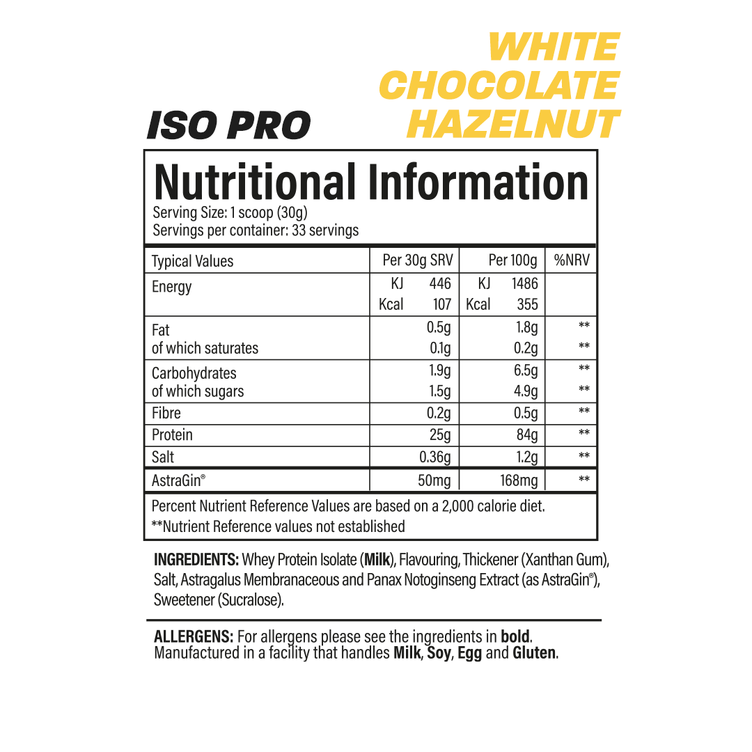IsoPro 1 kg 33 servings