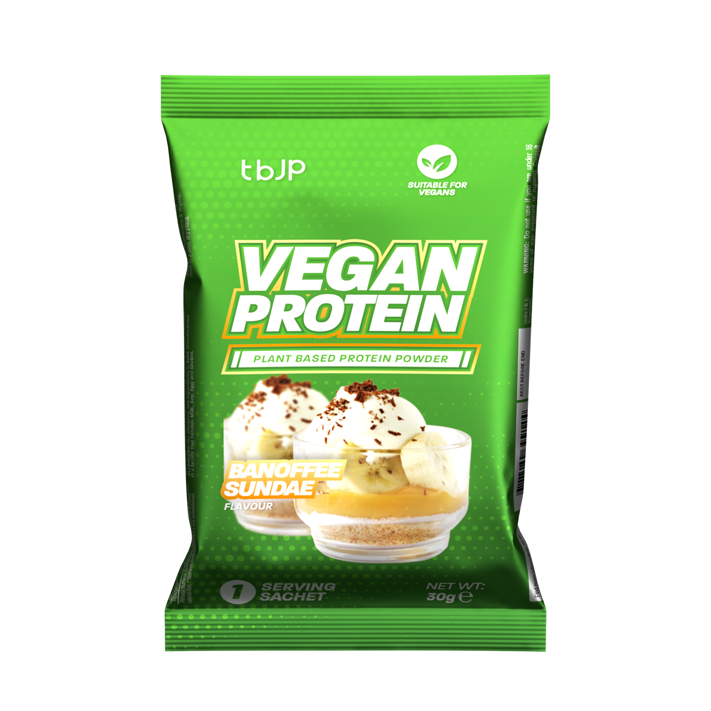 Vegan Protein Travel Sachets, 50g servings