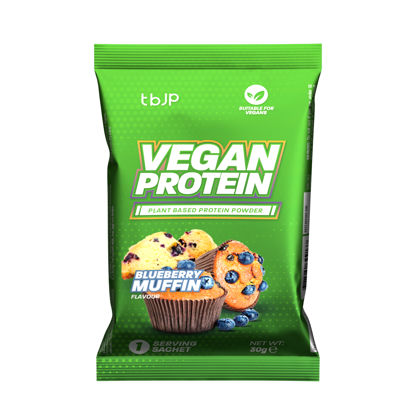Vegan Protein Travel Sachets, 50g servings
