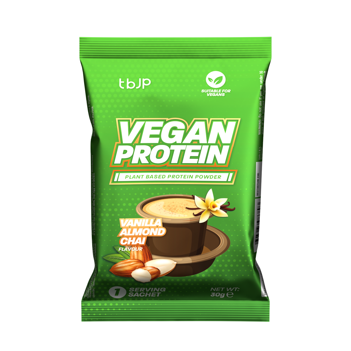 Vegan Protein Travel Sachets, 50g servings
