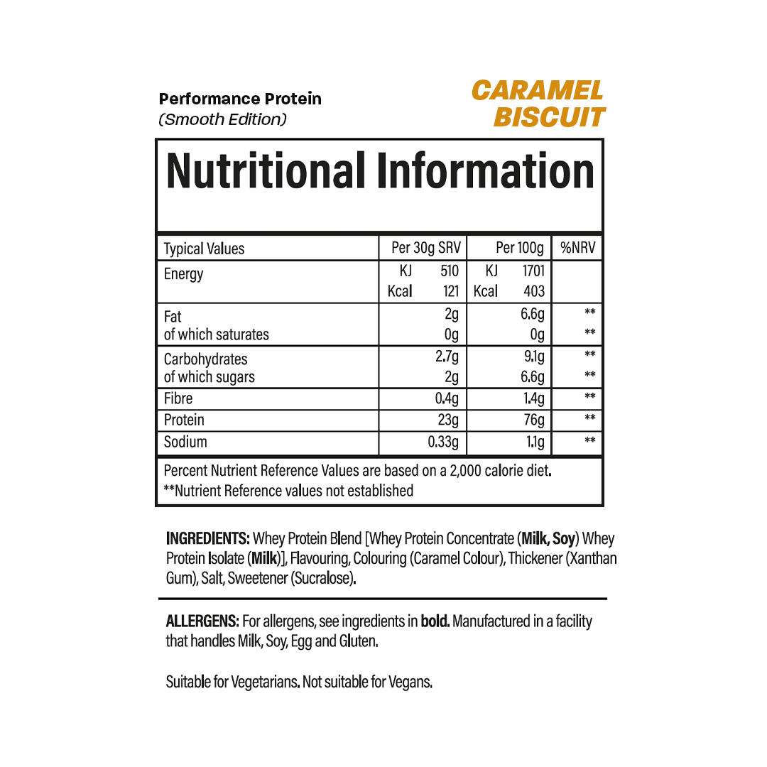 Performance Protein 1kg, 33 servings