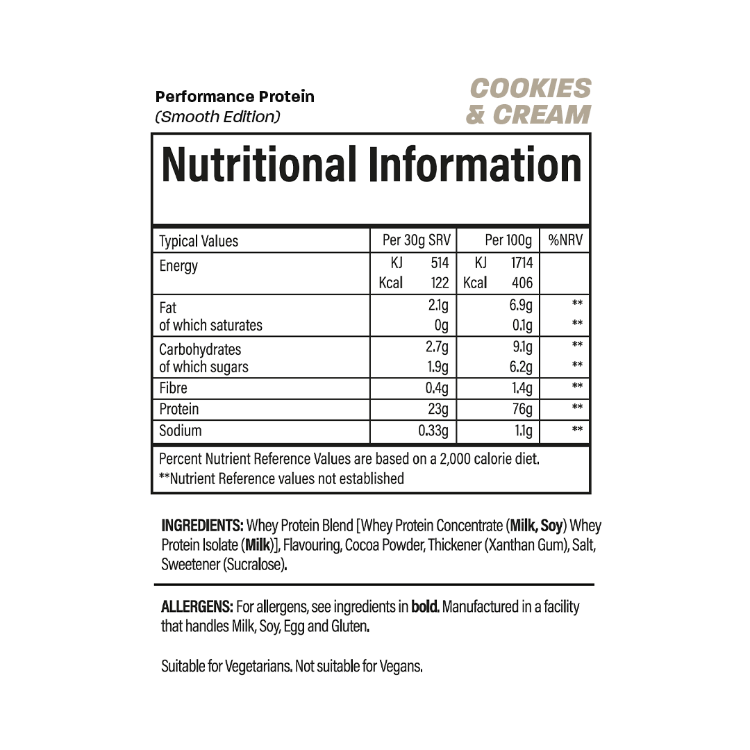Performance Protein 2kg, 66 servings