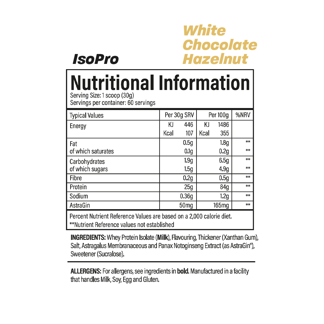 IsoPro 60 servings