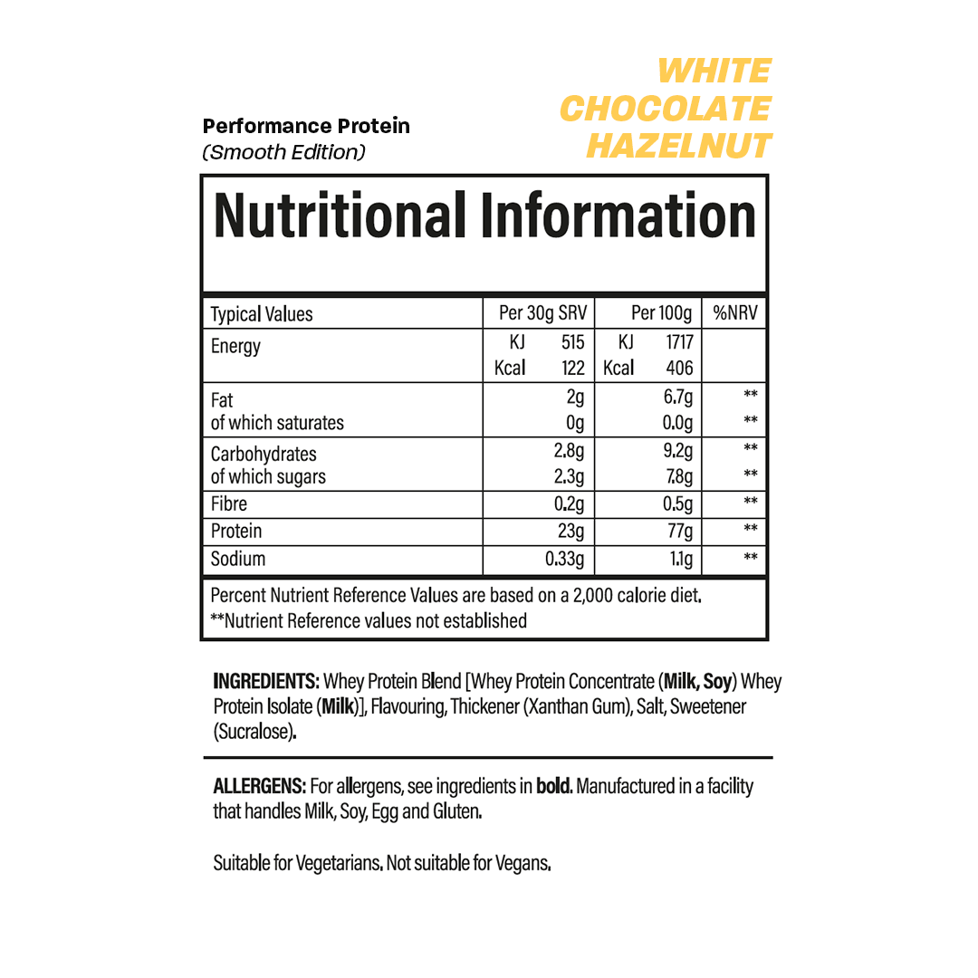 Performance Protein 1kg, 33 servings